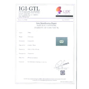 3.27 Ratti Natural yellow sapphire with Govt Lab Certificate-(6100)